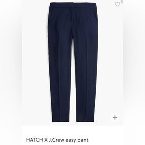 Jcrew x Hatch Navy Easy Pant Maternity